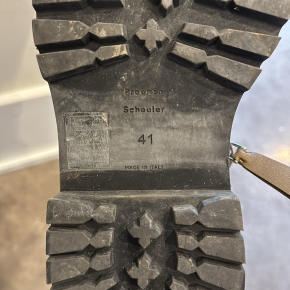 Proenza Schouler lug sole combat boots - Picture 4 of 7